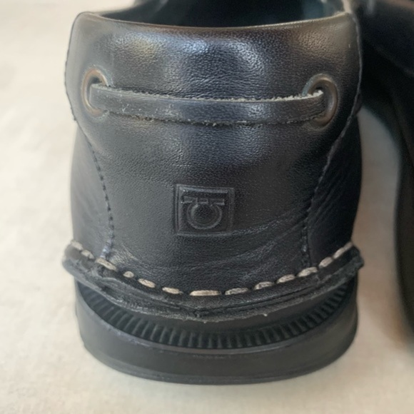 Salvatore Ferragamo Black Leather Loafers with Tassels - 9 - Picture 3 of 10